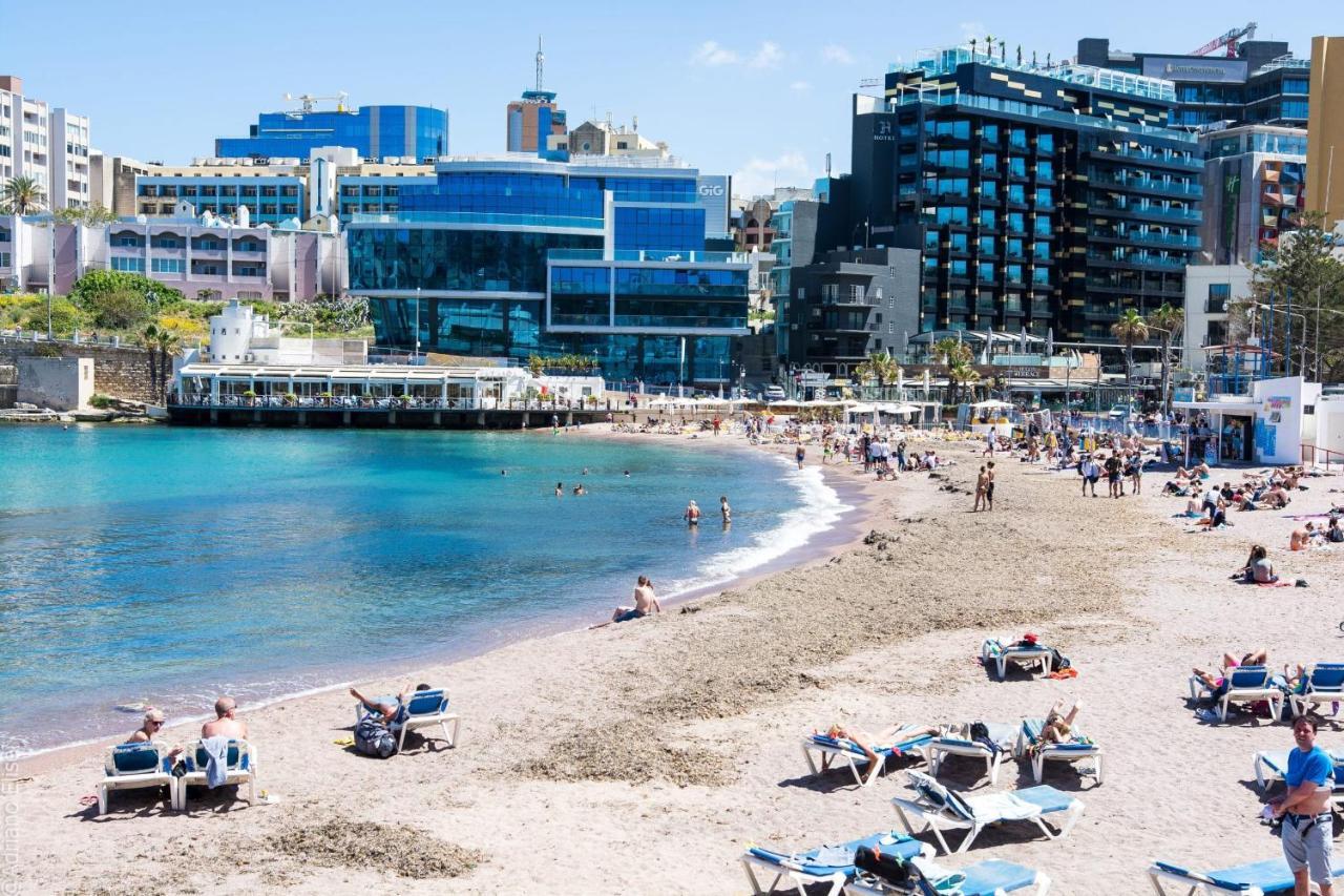2Bedroom With Large Terrace In Paceville Jpor1-1 Saint Julian's Bagian luar foto